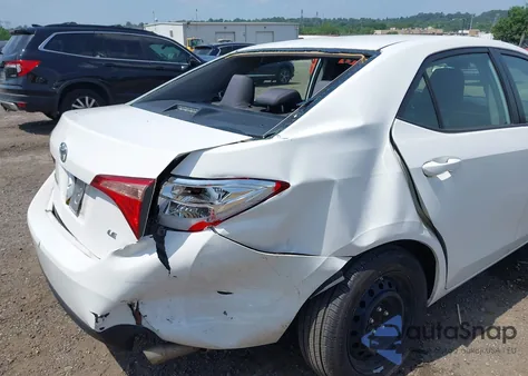 2018 Toyota Corolla Le from USA, damaged, VIN 2T1BURHE5JC984867